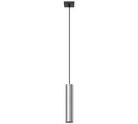 Sollux Lagos Plafoniera moderna a sospensione sottile cromata 1x GU10