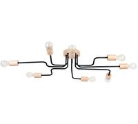 Sollux Lighting Timbo lampada da soffitto x15 W nero-legno SL.1671