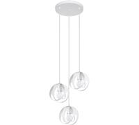Sollux Lighting Tulos lampada sospesa 3x60 W bianco SL.1084