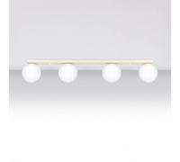 Sollux Lighting Yoli lampada da soffitto 4x9 W beige SL.2235