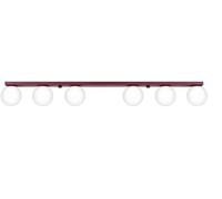 Sollux Lighting Yoli lampada da soffitto 6x8 W borgogna SL.2254