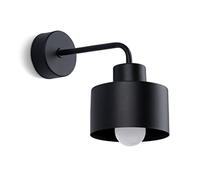 Sollux Lighting Savara lampada da parete 1x60 W nero SL.1129