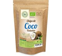 SOLNATURAL BIO Sri Lanka - Chips tostati di Cocco 60 g, Standard, Unica