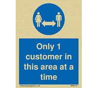 Solo 1 cliente in questa zona alla volta