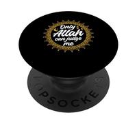 Solo Allah può giudicarmi Ramadan Islam Religione PopSockets PopGrip Adesivo