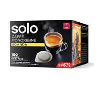 Polti 100 Cialde SOLO Caffè Monorigine Uganda