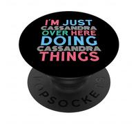 Solo Cassandra Here Doing Cassandra Things Nome PopSockets PopGrip Adesivo