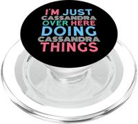 Solo Cassandra Here Doing Cassandra Things Nome PopSockets PopGrip per MagSafe