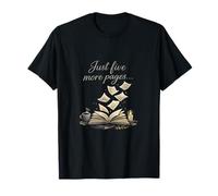 Solo Cinque Pagine in più per Gli Amanti dei Libri, Design Accogliente Maglietta