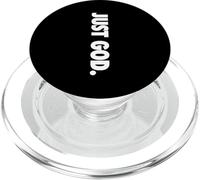Solo Dio dono fede religiosa cristiana PopSockets PopGrip per MagSafe
