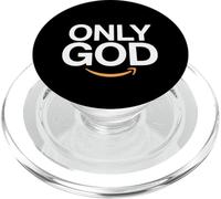Solo Dio | Ispirazione Edificante Potenziare la Fede Spirituale PopSockets PopGrip per MagSafe