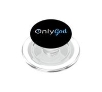 Solo Dio - OnlyGod with Cross Gods Il più grande fan cristiano PopSockets PopGrip per MagSafe