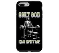 Solo Dio può individuarmi: Christian Fitness Workout su panca Custodia per iPhone 7 Plus/8 Plus