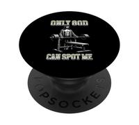Solo Dio può individuarmi: Christian Fitness Workout su panca PopSockets PopGrip Adesivo