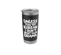 Solo drama coreano niente altro rumore Bicchiere termico in acciaio inox doppia parete