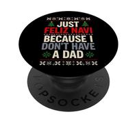 Solo Feliz Navi perché non ho papà PopSockets PopGrip Adesivo