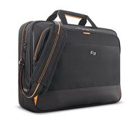 SOLO Focus - Valigetta ventiquattrore per laptop da 17,3", nero, 12" x 16.5" x 2.5", Ubn300-4u2