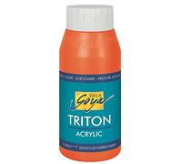 Solo Goya 17018 Colore Acrilico Basic Triton, Bottliglia da 750 ml, Colore Cinabro