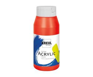 Solo Goya 17018 Colore Acrilico Basic Triton, Bottliglia da 750 ml, Colore Cinabro