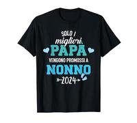 Solo I migliori papà vengono promossi a Nonno 2024 Maglietta