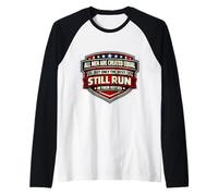 Solo i Migliori Uomini corrono nei Loro Anni sessanta Vecchio Corridore Runnin Maglia con Maniche Raglan
