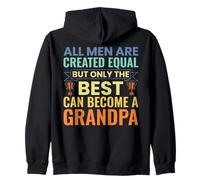 Solo Il Meglio può Diventare Un Nonno Divertente Nuovo Nonno Felpa con Cappuccio