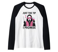 Solo il suggerimento che prometto horror divertente Maglia con Maniche Raglan