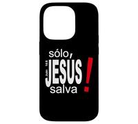Solo Jesús Salva, Versículos bíblicos Custodia per iPhone 14 Pro