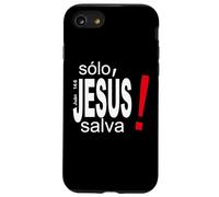Solo Jesús Salva, Versículos bíblicos Custodia per iPhone SE (2020) / 7/8