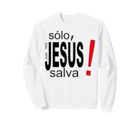 Solo Jesús Salva vidas, Salvación Espiritual Eterna Felpa