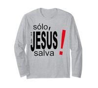 Solo Jesús Salva vidas, Salvación Espiritual Eterna Maglia a Manica