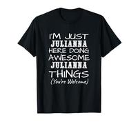 Solo Julianna Qui Fare Julianna Cose Nome Maglietta