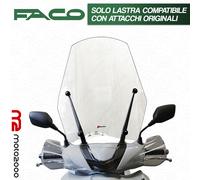 SOLO LASTRA PARAVENTO PARABREZZA ALTO TRASPARENTE HONDA SH i 125 150 2020 / 2021