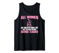 Solo Le Migliori Donne Sono Insegnanti di Scienze Canotta