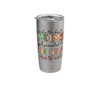 Solo le migliori mamme vengono promosse a Nonna Leopard Printed Bicchiere termico in acciaio inox doppia parete