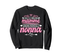 Solo le migliori Mamme vengono promosse a Nonna regalo Felpa