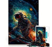 Solo le stelle come guida Puzzle da 1000 pezzi per adolescenti Gioco di logica chiaro Leggero Rilassante Taglio perfetto Regalo sincero (38x52cm)