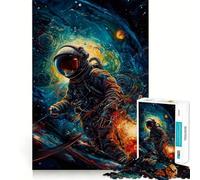 Solo le stelle come guida - Puzzle da 1000 pezzi per adulti - Gioco di sfida per la mente - Gioco al chiuso - Taglio preciso - Opera d'arte (38x26cm)