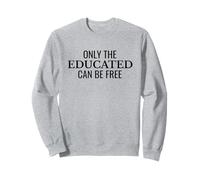 Solo l'educato può Essere Libero Epictetus Stoicism Citazione Felpa