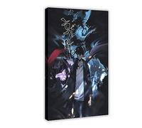 Solo Leveling Igris - Poster su tela a tema anime Igris, decorazione per camera da letto, sport, paesaggio, ufficio, camera da letto, regalo, poster su tela, decorazione artistica da parete per