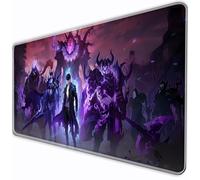 Solo Leveling XXL Anime MousePad Large Mouse Pad | Anti slip Desktop Pad | Precise Control Gaming MousePad | PC Computer Keyboard Desktop Pad Home Office Large size (F, 90×40cm)