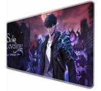 Solo Leveling XXL Anime MousePad Large Mouse Pad | Anti slip Desktop Pad | Precise Control Gaming MousePad | PC Computer Keyboard Desktop Pad Home Office Large size (C, 90×40cm)