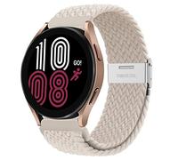 Solo Loop Intrecciato Compatibile per Samsung Galaxy Watch 3 45mm/Galaxy Watch 46mm/Gear S3 Frontier Classic/for Fossil Gen 6/5E 44mm/Gen 5 LTE/Carlyle Cinturino in Nylon Elastico 22mm