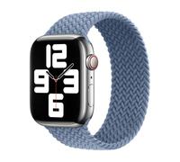 Solo Loop Intrecciato per Apple Watch | 38/40/41/42 mm - Misura 2 - Blu Ardesia