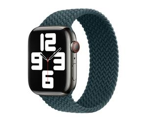 Solo Loop intrecciato per Apple Watch | 44/45/46/49 mm - Misura 1 - Rainforest