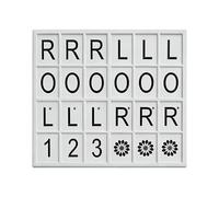 Solo Mahjong Board, 3D Printed Training Tool, Portable Strategy Aid, Mahjong Practice Game Set, Skill Learning Device for Home Living Room Family Gathering Holiday Travel Party Beginner Player Use