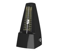 SOLO Metronomo Meccanico Universale con Campana Accentuata, Battito Preciso e Suono Forte, Facile da Usare, Adatto per Pianoforte Chitarra Sassofono Batteria Tromba Clarinetto ecc，nero