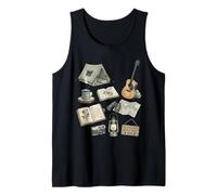 Solo Nature - Diario da Campeggio, Vintage, con Icone della Foresta Canotta