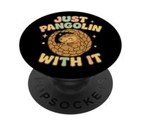 Solo Pangolin Go With It PopSockets PopGrip Adesivo