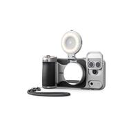 【Solo per iPhone 17 Pro Max】TELESIN Master Grip Kit, Magnetica Impugnatura per iPhone 17 Pro Max con C03 luce Selfie+UV Filtri+Black Mist 1/4 Filtri, Integrata 3200mAh Batteria, Ricarica Wireless